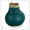 Waxed Amaryllis Bulb - Green Wax, Blooms Red - Easy Care - No Watering Needed! Beautiful Holiday Decor - Image 2