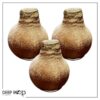Snow Flecked Waxed Amaryllis Bulb - Beaming Bronze Wax, Blooms Red (3 Plants Per Pack), Easy Care - No Watering Needed! Beautiful Holiday Decor - Image 24