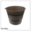 Live Hardy Chrysanthemum in Deco Wine Barrel - Purple - Colorful Fall Mums - 15" Tall by 12" Wide in 3 Qt Deco Pot - Image 6