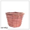 Live Flowering Hardy Chrysanthemum in Wicker Basket - Orange - Beautiful Fall Color - 15" Tall by 12" Wide in 3 Quart Pot - Image 12
