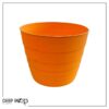 Live Hardy Chrysanthemum in Color Match Deco Cover  - Orange - Colorful Fall Mums - 15" Tall by 12" Wide in 1.15 Gal Deco Pot - Image 7
