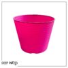 Live Hardy Chrysanthemum in Color Match Deco Cover  - Pink - Colorful Fall Mums - 15" Tall by 12" Wide in 1.15 Gal Deco Pot - Image 9