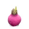 Waxed Amaryllis Bulb - Pink Wax, Blooms Red - Easy Care - No Watering Needed! Beautiful Holiday Decor