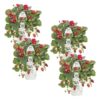 Proven Winners® Strawberries - Berried Treasure Red Flowers - 4 Plants Per Pack - Everbearing and Tasty - 6" Tall by 6" Wide in 1.56 PW Pot