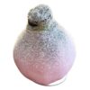 Snow Flecked Waxed Amaryllis Bulb - Pink Wax, Blooms Red - Easy Care - No Watering Needed! Beautiful Holiday Decor