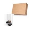 Waxed Amaryllis Bulb in Black Festive Stocking (White Bloom) - Easy Care - No Watering Needed! Beautiful Holiday Decor - Image 12